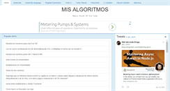 Desktop Screenshot of mis-algoritmos.com